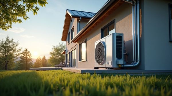 Une pompe à chaleur augmente votre efficacité énergétique de chauffage