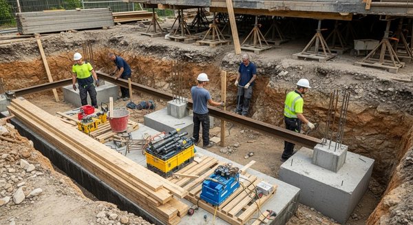 Remise à neuf des fondations : les étapes pour assurer la durabilité